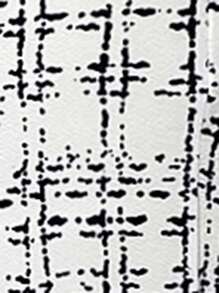 SHEIN Clasi 夏季优雅女士格纹印花弹力针织裤，适合各种场合，适合夏季度假、优雅旅行、日常通勤 - 黑與白 - 查看 7