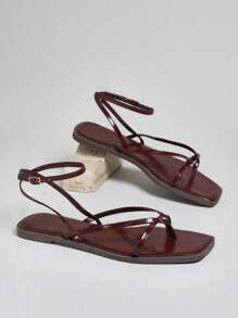 SHUZIA Women Comfy Everyday Summer Cute Vacation Casual Basic Flat Sandals