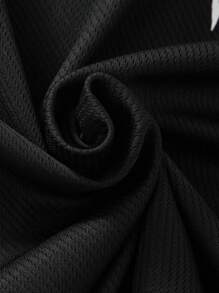 SHEIN Explorewe 男童时尚街头天使翅膀印花圆领休闲短袖 T 恤 - 黑色 - 查看 6