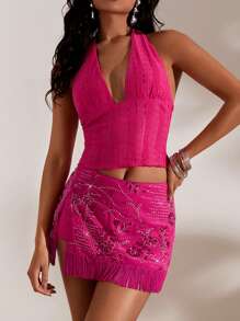 Opulessa 女士日常两件套服装