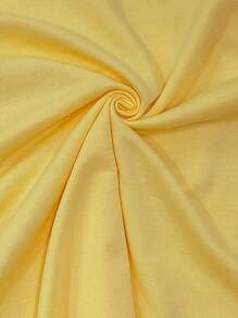 SHEIN Plus Size Women Summer Letter Print Asymmetrical Collar Short Sleeve Casual T-Shirt