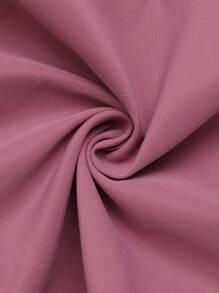 SHEIN Sparklyn 2 件青少年女孩休闲图案印花圆领短袖 T 恤和宽松工装裤套装，时尚日常穿着，军绿色 - 粉色 - 查看 8