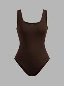 SHEIN EZwear Set de 4 piezas de body ajustado de mujer de varios colores, adecuado para usar de manera casual en verano