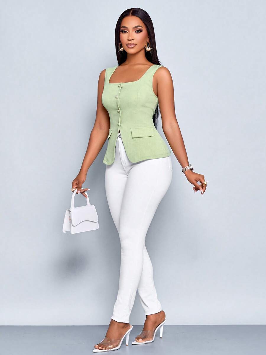 SOLERSUN 女人夏季音乐会狂欢节假期商务休闲海滩度假办公室老钱风格女性波西米亚风格朴素衬衫