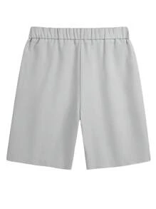 Manfinity RSRT Pantaloni scurți casual pentru bărbați, cu șnur în talie, cu buzunar, cu design