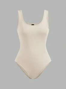 SHEIN EZwear Set de 4 piezas de body ajustado de mujer de varios colores, adecuado para usar de manera casual en verano