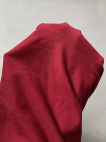 INAWLY Women's Summer Vacation Beach Solid Color Backless Spaghetti Strap Bodysuit - Red - View 6