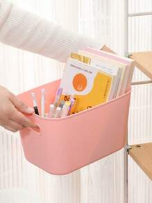 SHEIN 4PCS Storage Boxes, 4 PCS Storage Covers, Desk Stationery Organizer, Books, Cosmetics, Snacks, Underwear, Kitchen Essentials, Dormitory Basket With Handles, Bathroom Storage Basket, Back To School Supplies, Kitchen, Kitchen Accessories, Kitchen Tools, Organizer, Makeup Organizer, Wedding Supplies, Floral Decoration, Household Items, Table, Home Decoration, Home Storage, Room Decoration, Bedroom Decoration