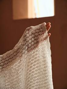 MOTF PREMIUM TRANSPARENTER STEREO BLUMEN Cover-Up KLEID - Beige - Übersicht 8