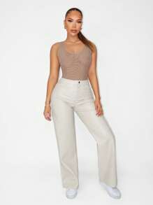 Sirith 女士夏季网眼透视性感露背紧身衣