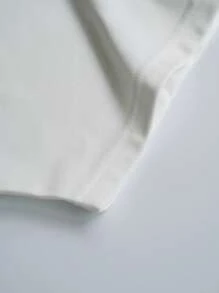 Manfinity EMRG Camiseta de manga corta casual con estampado gráfico de ángel de moda, para verano