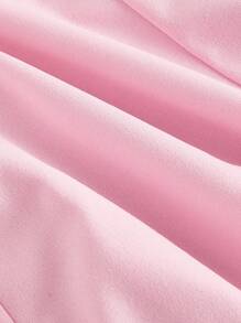 SHEIN MOD Women's Off The Shoulder Bowknot Mini Cocktail Dress, Pink,Valentine Outfits - Pink - View 4