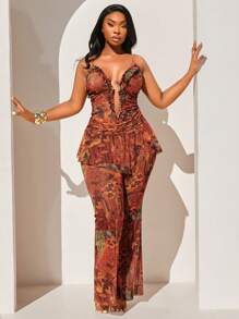 SHEIN SXY 女士日常两件套服装 - 彩色 - 查看 6