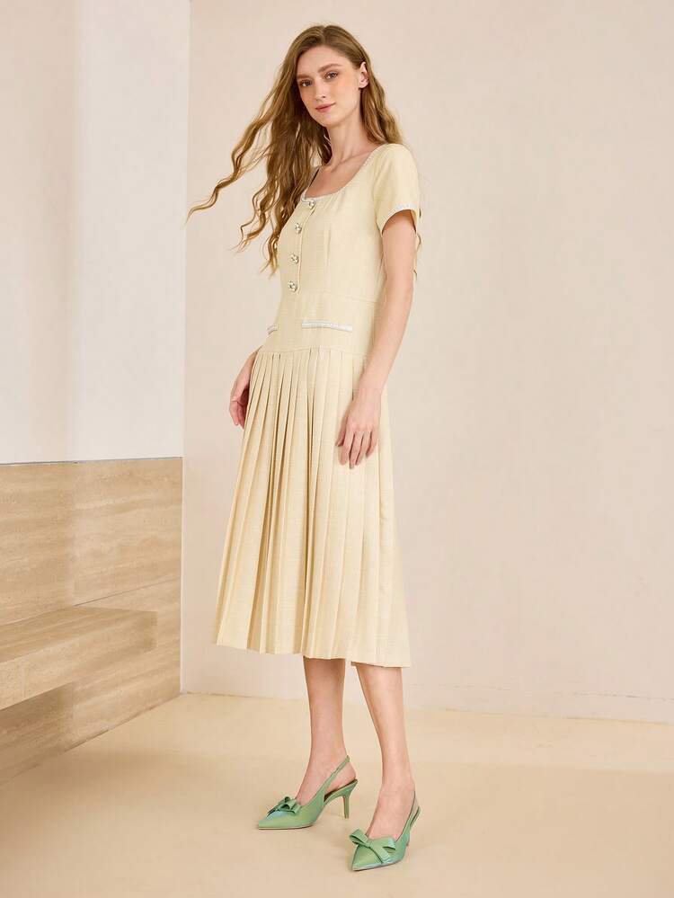 POINTED-TOE STILETTO HEEL HIGH HEELS SPRING SHOES