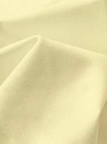 SHEIN EZwear 女士休闲鹿、花和蝴蝶印花圆领短袖 T 恤，夏季 - 黃色 - 查看 6