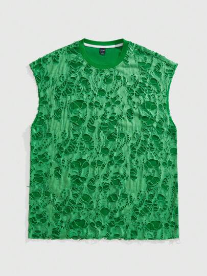 Grunge Punk فوط صيفية للرجال حريرية ذات لون أحادي بخطوط المتجذر، ملابس كاجوال للشارع