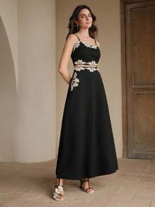 Anewsta 女士重磅刺绣复古镂空套装，适合海滩、节日、度假、休闲、优雅