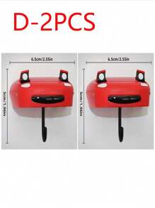 SHEIN 1 pieza/2 piezas Soporte de pared sin perforación con forma de faro de automóvil abierto para llaves, decoración de pared, regalo de cumpleaños - Llavero con forma de faro de automóvil abierto, Llavero, Llavero de automóvil antiguo montado en la pared