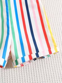 Bubblio Quần yếm nhiều màu sắc dễ thương cho bé, thiết kế thể thao thường ngày phù hợp mặc vào mùa xuân/hè, bé trai và bé gái - màu xanh lá - Xem 7