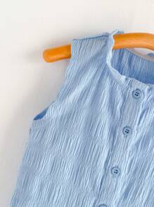 Loomiva 少女纯色圆领修身休闲背心，春夏