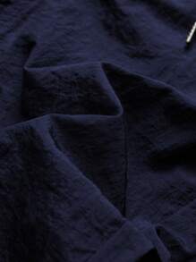 Manfinity Sport Corelite Pantalones largos informales de hombre con cintura elástica con cordón y estampado