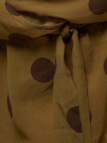 Musera Resort Áo khoác lưới xuyên thấu chấm bi tương phản, dễ thương, vui nhộn, tinh tế, nghịch ngợm, gợi cảm, thích hợp cho mùa xuân hè, đi biển, mùa thu, dự tiệc, ngày lễ. - Nhiều màu - Xem 6