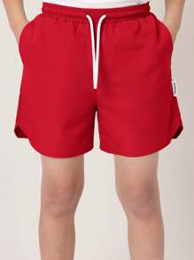 SUMWON Drawstring Athletic Shorts Summer Sports Active Wear Swimming Gym Bermuda Sweat Board Cool Summer Bottoms