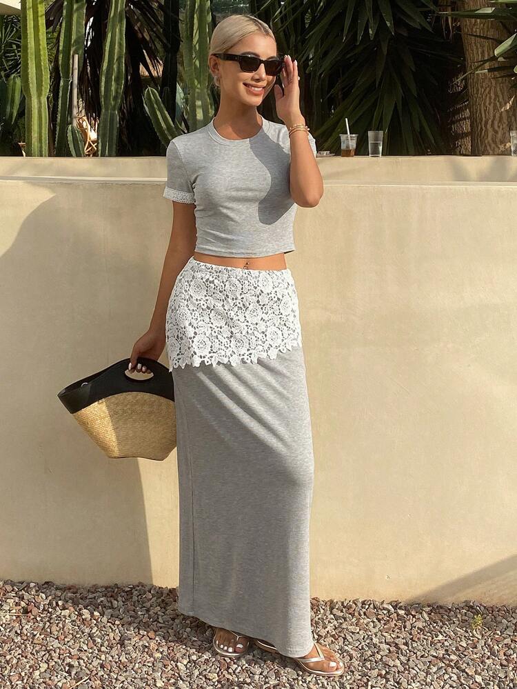 Women Two Pieces Outfits For Daily Wear