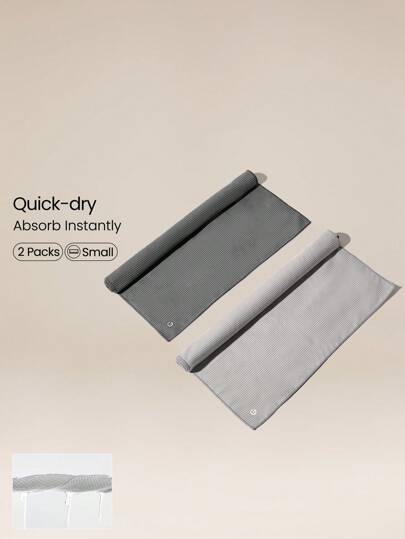 GLOWMODE Toalha de Ginástica Refrescante de Secagem Rápida e Desodorizante com Cordão