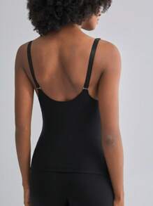 孕妇装简约纯色吊带背心