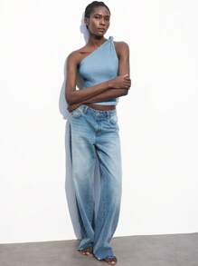 Maija 2025 Herbst/Winter Neue asymmetrische geschnittene asymmetrische verdrehte Strick-Asymmetrischer Ausschnitt Top für Frauen, modern elegant urbaner romantischer raffinierter Y2K Country Music Festival Vintage Koreanischer Flughafen Reise Straßen-Stil Hochzeitsgast Geburtstag Halloween Business Lässig Büro Date Party Ausflug Schule Herbst/Winter