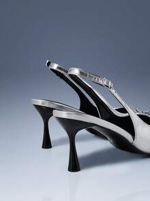 Cuccoo CUCCOO GRLICON Escarpins à bout pointu à talons hauts avec sangle rouge pour femme