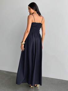 Aloruh 女式休闲束腰连衣裙，夏季