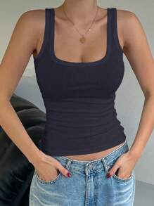 DAZY Nueva camisola casual entallada para mujer para primavera y verano
