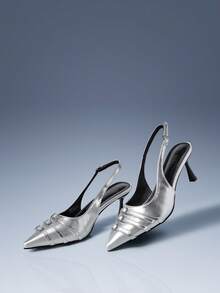 Cuccoo CUCCOO GRLICON Escarpins à bout pointu à talons hauts avec sangle rouge pour femme