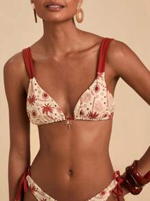 Travachic Women's Sexy Palm Tree Print Bikini Swimsuit Set, Summer Beach, Country Concert Outfit, American Flag Bikini,Vacation Outfits Woman, Beach Outfits For Woman, Holiday Outfits,High Waisted Bikini, High Waisteo Bathing Suit, Thong Bikini Set,Beach Outfits For Woman, Vacation Outfits Woman,Bikini Set, Christmas , New Year, Thanksgiving Outfits