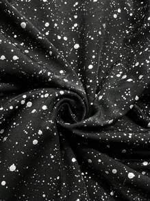 Gownix 加大码女式时尚蕾丝露背优雅晚会礼服，闪亮适合派对和日常穿着返校裙秋季婚礼宾客裙