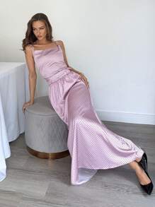SHEIN Essnce Women Two Pieces Outfits For Daily Wear - Pink - View 4