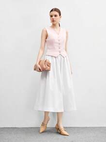 CUCCOO BIZCHIC CUCCOO Women's Pointed Toe Adjustable Buckle Design Fashion High Heel Pumps - Apricot - View 10