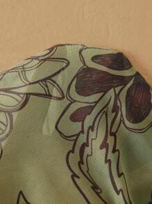 Travachic Plus Size Women Palm Tree Print Batwing Short Sleeve Coverup Dress, Vacation Style Women Summer Clothing Summer Clothes Women Short Dresses Summer Women Summer Shirts Women Summer Sets Beach Outfits For Woman Swim Suit Plus Size Beach Cover Up Women Summer Outfits For Women Vacation 4th Of July Country Concert Outfit Boho Vacation Outfits Teacher Outfits For Women Country Outfits Women Beach Clothes Club European Summer