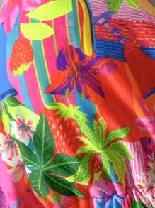 Elavelle Trang phục bikini gợi cảm họa tiết hoa Spaghetti cho nữ mùa xuân - Nhiều màu - Xem 7