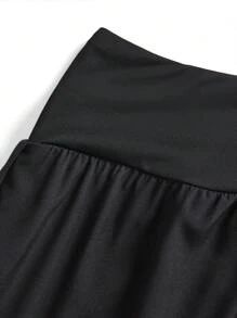 Women's Spring/Summer Casual Sports Running Faux 2-In-1 Printed Pattern Sports Shorts Sweater Shorts