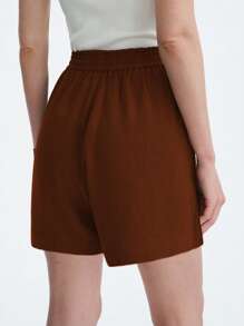 Aalyst Women's Summer Casual Solid Color Shorts