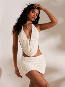 Opulessa Beach Vacation Holiday Outfits Women Two Pieces Outfits For Daily Wear,For Autumn And Winter,Sexy Elegant Party,Graduation,Prom,Luxury Evening,Going Out Outfits