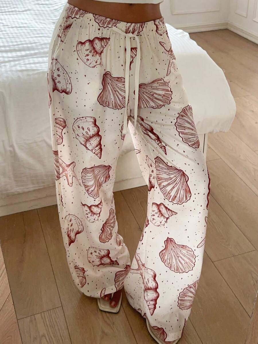 Aloruh Women Slacks Baggy Straight Leg Sweatpants High Rise Beach Pants Hiking Pants Comfy Long Pants Athletic Trousers