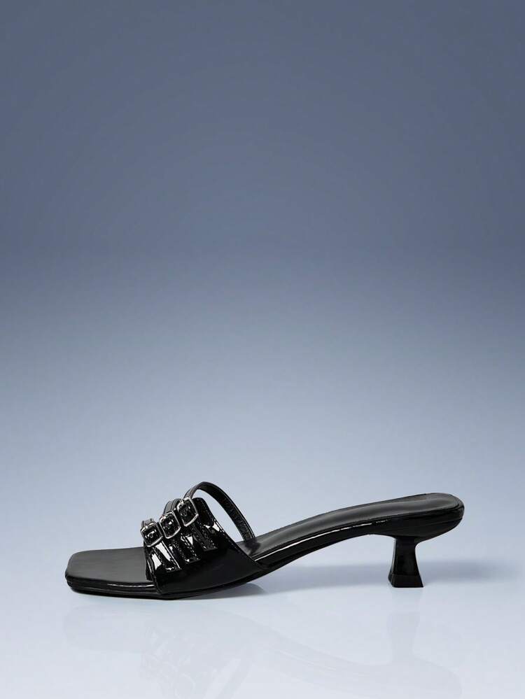 CUCCOO GRLICON Women's High Heel Sandals, Y2K Style, Punk Rock, Biker, Cool Girl Outfit, Suitable For Spring/Summer, Vacation, Travel, 2000s Style