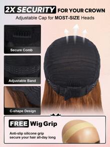 ALL READY WIG Ombre Highlight Braided Frontal Wig Human Hair T4/30# Ready To Go 6x5 Braid Lace Front Wigs Human Hair Glueless Wig For Pre Plucked Pre Braided Natural Hairline Lace Front Wigs 12 Inch Vacation Outfits Travel Festival Prom Outdoor Cosplay Campus School Beach Wedding Camping Holiday Outfits Summer Outfits Vacay Vibes Charm Elegant Casual Y2k Fashion Styles Ss25 Keywords - S4/30 - View 8