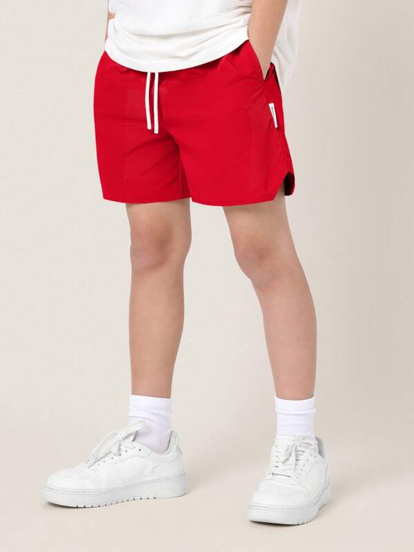 SUMWON Pantalones cortos deportivos con cordón, ropa deportiva de verano, pantalones cortos de baño, bermudas de gimnasio, pantalones cortos de verano fresco para sudoración