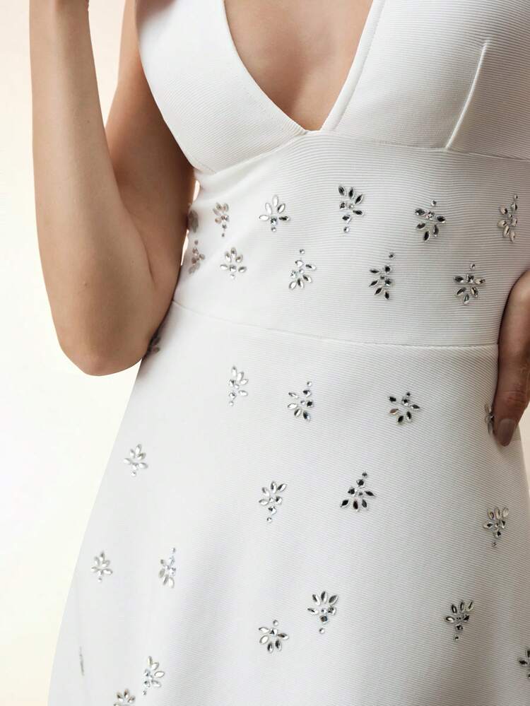 エレガントなVネック ヴィンテージスタイル マキシドレス レディース、Oldmoney フレンチインスパイアード、春夏フェスティバル ホリデーに適しています