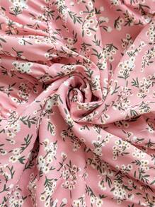 SHEIN Váy bầu không tay, thời trang và phù hợp cho mùa hè - Hồng - Xem 5